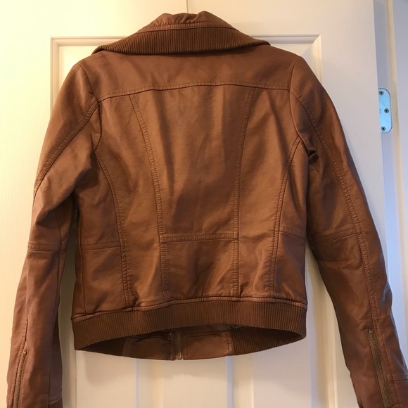 Faux Leather Jacket - Picture 4 of 5